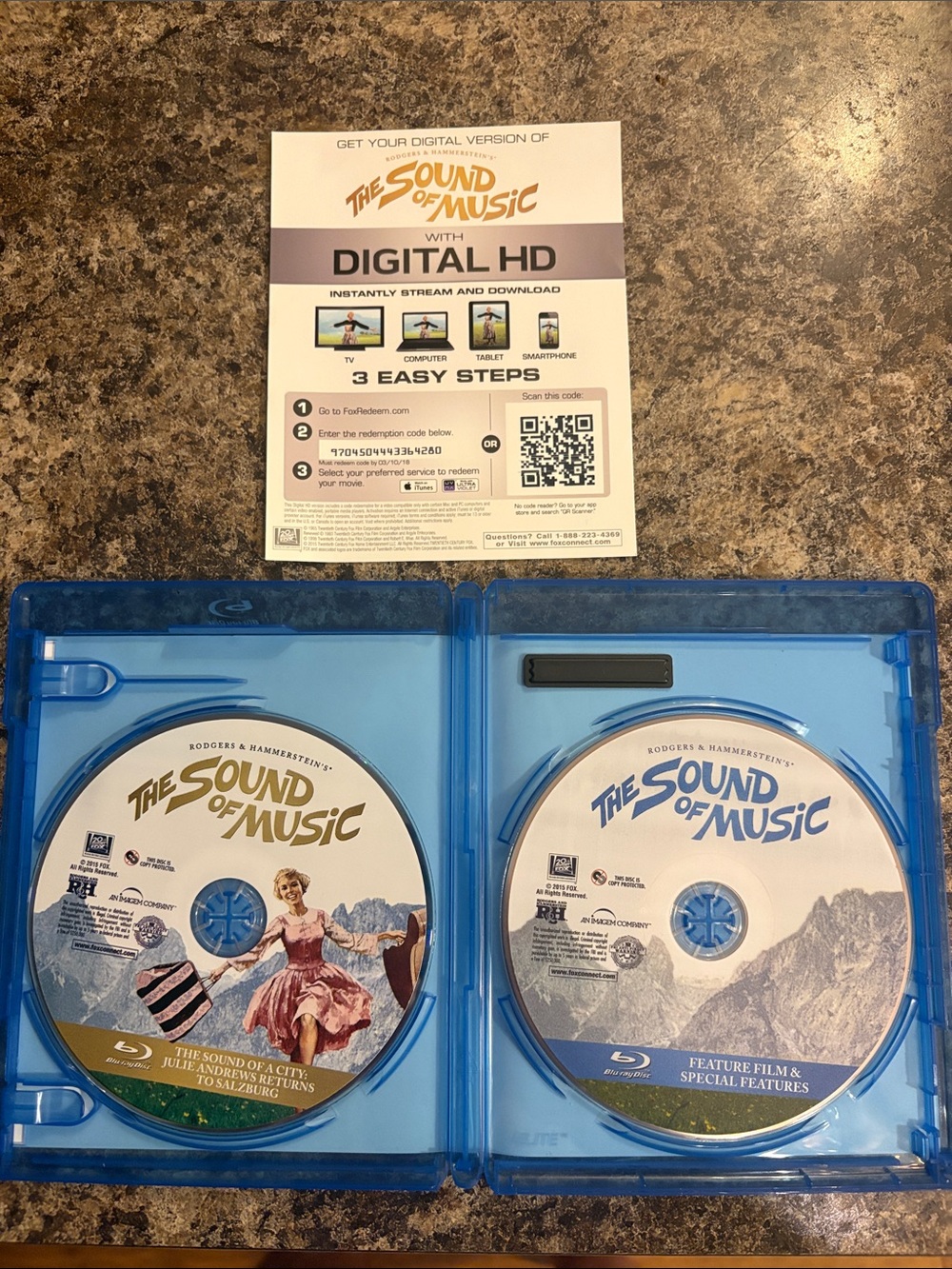 The Sound of Music (Blu-ray) - - Blue Case - Picture 3 of 3